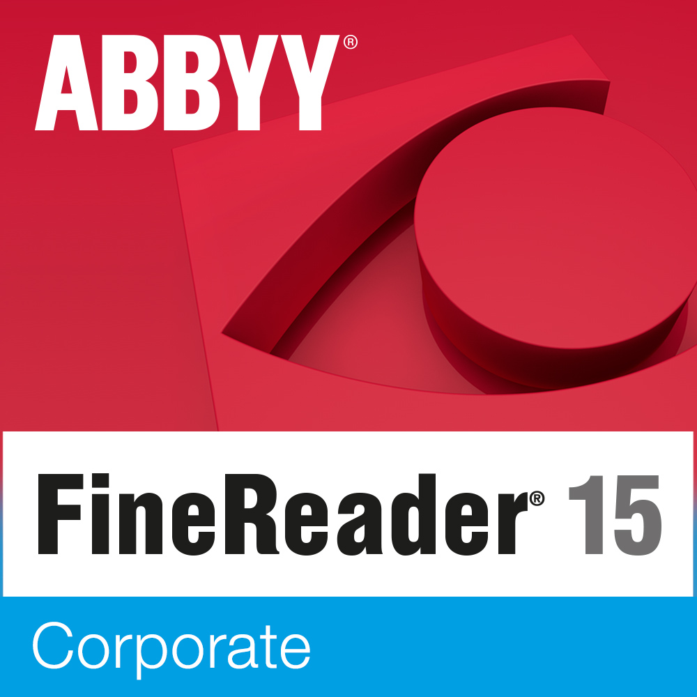 Abbyy FineReader 15 Corporate, 1 user, Licenta perpetua, Upgrade, Electronic