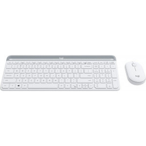 Logitech MK470 Slim Wireless Combo White