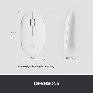 Logitech MK470 Slim Wireless Combo White