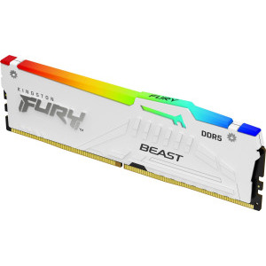 Kingston FURY Beast RGB White 32GB DDR5 6000MHz CL36