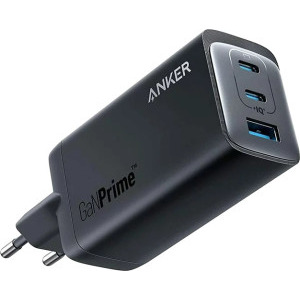 Anker 737 GaNPrime 120W, 2x USB-C, 1x USB, PowerIQ 4.0, Black