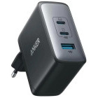 Incarcator retea Anker 736 Nano II 100W, 2x USB-C, 1x USB, PowerIQ 3.0, Black