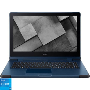 Acer 14'' Enduro Urban N3 EUN314-51W, FHD IPS, Procesor Intel® Core™ i5-1135G7 (8M Cache, up to 4.20 GHz), 8GB DDR4, 512GB SSD, Intel Iris Xe, No OS, Denim Blue