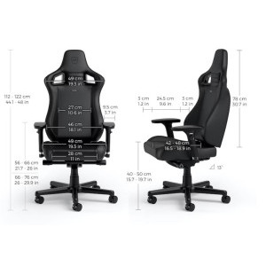Noblechairs EPIC Compact Black/Carbon