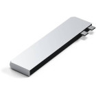 Satechi PRO HUB SLIM, 1x USB4, 1x HDMI, 2x USB, 1xUSB-C, Silver