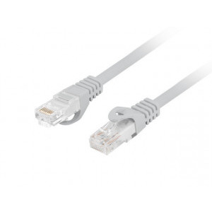 Cablu retea Lanberg PCU6-10CU Cat.6 Patch cable LSZH CU 0.5m Grey