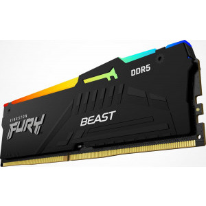 Memorie Kingston FURY Beast RGB 32GB DDR5 5200MHz CL40 Dual