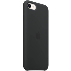 Apple Protectie pentru spate, material silicon, pentru iPhone SE (2022), culoare Midnight