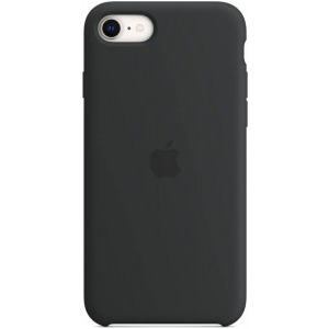 Apple Protectie pentru spate, material silicon, pentru iPhone SE (2022), culoare Midnight
