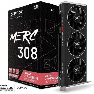 XFX Radeon RX 6650 XT Speedster MERC 308 Black 8GB GDDR6 128-bit