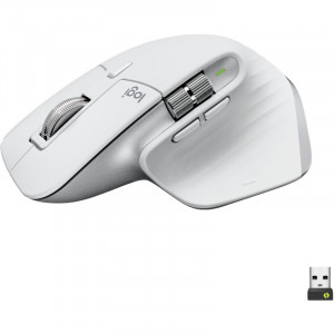 Logitech MX Master 3S, Wireless/Bluetooth, Pale Grey