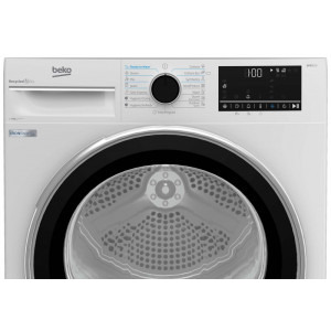 Beko B5T68243, Pompa de caldura, 8 kg, Clasa C, Eco Gentle, Optisense, Aquawave, IronFinish, Alb