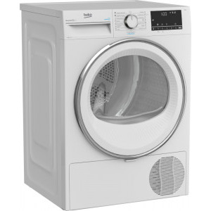Beko B3T41242, 7 kg, Clasa A+++, Pompa de caldura, Eco Gentle, Aquawave, Optisense, Alb