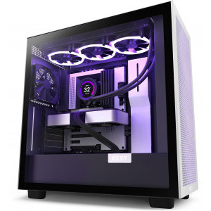 NZXT H7 Flow Matte Black/White