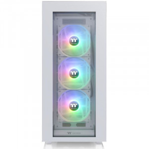 Thermaltake Divider 500 Tempered Glass aRGB White