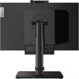 Lenovo ThinkCentre Tiny-In-One 24 Gen 4 Touchscreen 23.8 inch 4 ms Negru Webcam 60 Hz