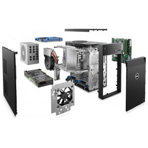 DELL Precision 3650, Intel 3.3GHz, 8GB RAM, 1TB HDD, Quadro P1000 4GB, Window 10 Pro for Workstations