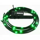 NZXT Sleeved LED Lighting Kit Green 2m