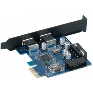 Orico PVU3-2O2I 1x PCI-E Male - 2x USB 3.0 Female PCI-Express Card