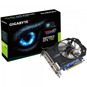 GIGABYTE GeForce GTX 750 OC 1GB GDDR5 128-bit
