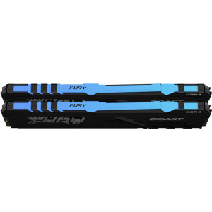 Memorie Kingston FURY Beast RGB 16GB DDR4 3200MHz CL16 Dual