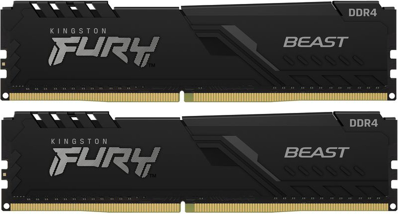Memorie Kingston FURY Beast 8GB DDR4 2666MHz CL16 Dual Channel Kit
