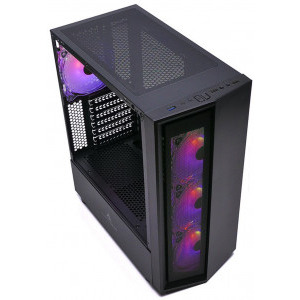 PC FirstGear Gaming Razor, AMD Ryzen 5 2600 3.4GHz, 16GB DDR4, 500GB ...