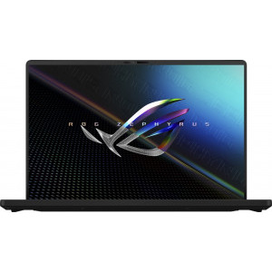 ASUS Gaming 16'' ROG Zephyrus M16 GU603ZW, WQXGA 165Hz, Procesor Intel® Core™ i9-12900H (24M Cache, up to 5.00 GHz), 32GB DDR5, 1TB SSD, GeForce RTX 3070 Ti 8GB, No OS, Off Black