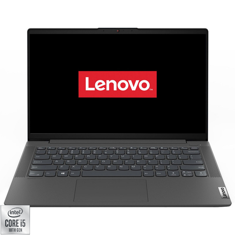 Ultrabook Lenovo 14'' IdeaPad 5 14IIL05, FHD, Procesor Intel® Core™ i5-1035G1 (6M Cache, up to 3.60 GHz), 16GB DDR4, 256GB SSD, GMA UHD, No OS, Graphite Grey