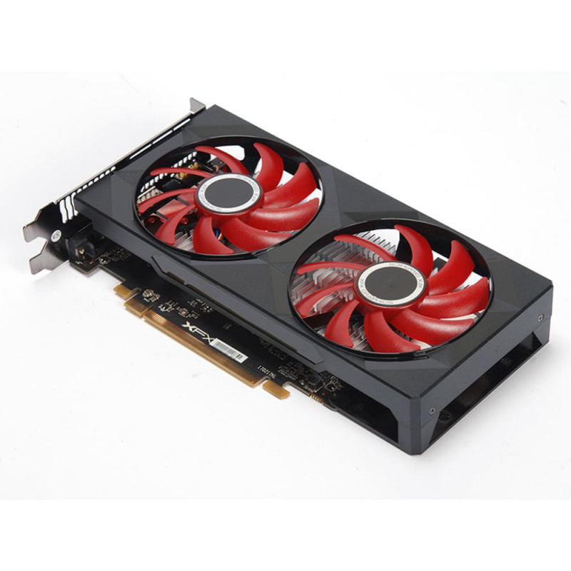 Видеокарта xfx radeon rx 550 double dissipation 4gb gddr5 rx 550p4pfg5 обзор