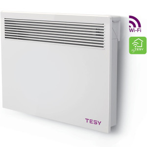 Tesy Convector de perete LivEco Cloud, 1500W, control prin internet, aplicatie myTesy, functie AIRSAFE, CN 051 150 EI CLOUD AS W