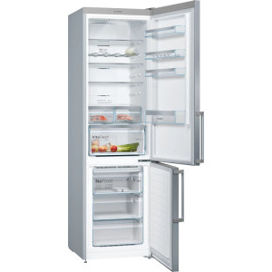 Bosch KGN397LEQ, 368 L, No Frost, Clasa E, 203 cm, Inox