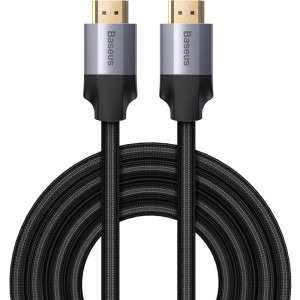 Baseus Enjoyment, HDMI Male - HDMI Male, v2.0, 3m, negru-gri