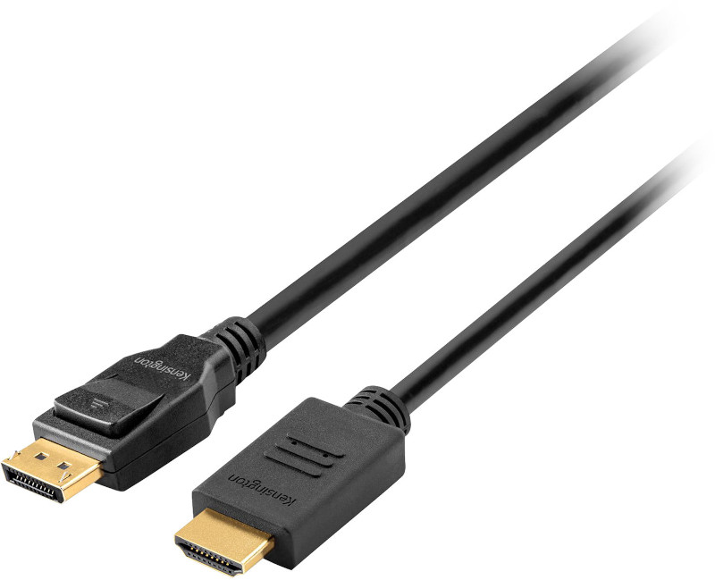 Cablu video Kensington K33025WW DisplayPort Male - HDMI Male, 1.8m, negru