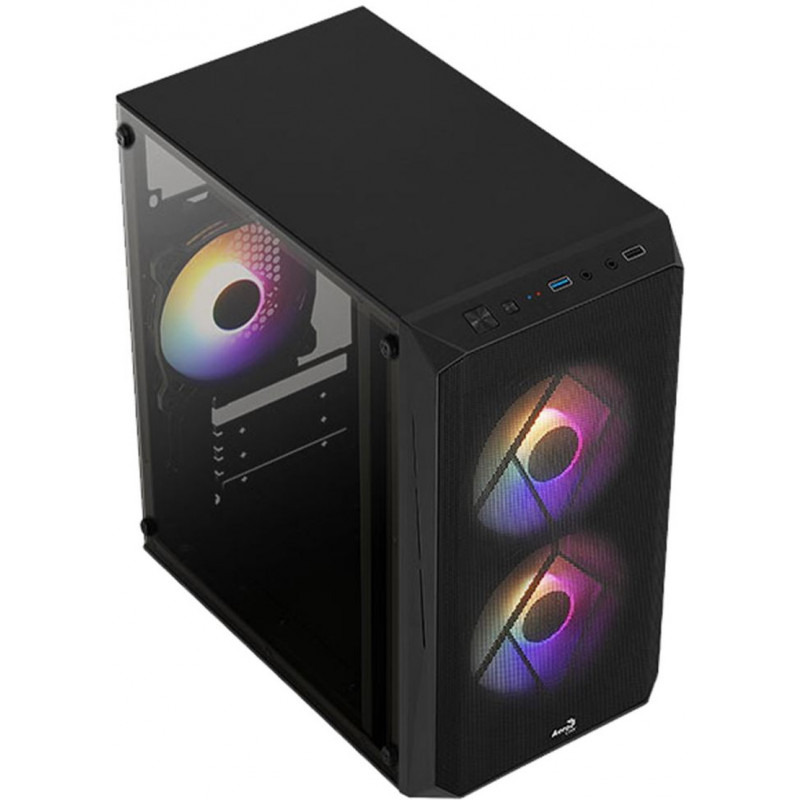 Carcasa Aerocool CS-107 V2 Black - PC Garage
