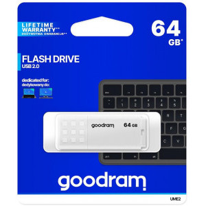 GOODRAM UME2 64GB USB 2.0 White