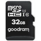 Card memorie GOODRAM M1AA, Micro SDHC, 32GB, Clasa 10, UHS-I U1 + Adaptor