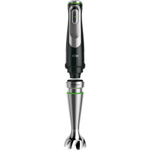 Braun Mixer vertical Multiquick 9 MQ9038X, 1000W, 0.5 L / 0.6L, Negru/Argintiu