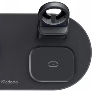 Mcdodo Trio Wireless Charging Pad pentru telefon / TWS / Apple Watch, 15W, Black