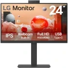 Monitor LED LG 24BA850-B 23.8 inch FHD IPS 5 ms 100 Hz Webcam USB-C