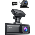 Camera video auto Redtiger F7N 4K + 1080p camera video pentru bord, microSD 64GB inclus