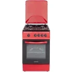 Aragaz NobelTek NLT 5601R/G1, Gaz, 4 arzatoare, Sistem de siguranta, 50 cm, Rosu