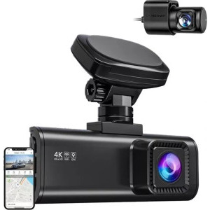 Redtiger F7N Pro 4K Wi-Fi + 1080p camera video pentru bord