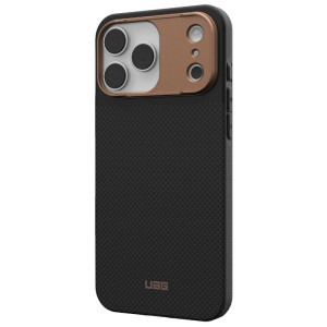 UAG Capac Protectie Spate Fibr Armr Magsafe Kevlar Graphite/Bronze pentru iPhone 17 Pro Max / 18 Pro Max