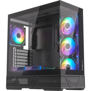 Gaming BALAUR MaxUltra, Intel Core Ultra 5 245KF 4.2GHz, 32GB DDR5, 1TB SSD, RTX 5060 Ti 8GB GDDR7, Iluminare RGB