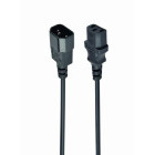 Cablu componente Gembird Power cable 10A IEC320/C14 - IEC320/13, 1.8m, Negru