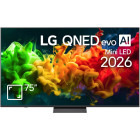 Televizor LED LG Smart TV QNED MiniLED 75QNED8EB3A Seria QNED8E evo AI 189cm 4K UHD HDR