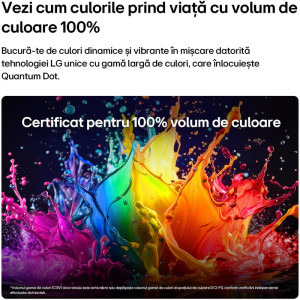 LG Smart TV QNED MiniLED 43QNED70B3C Seria QNED70 AI 108cm 4K UHD HDR