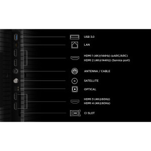 TCL Smart TV QD-MiniLED 75P8L Seria P8L 189cm 4K UHD HDR