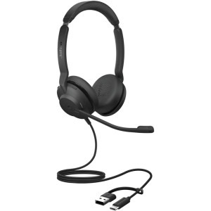 Jabra On-Ear, Jabra Evolve2 30 SE, Office/Call center, USB-C/USB-A Black